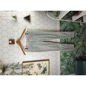 Pilcro from Anthropologie Gray Zip Ankle Corduroy Stet Fit Pants - Size - 27